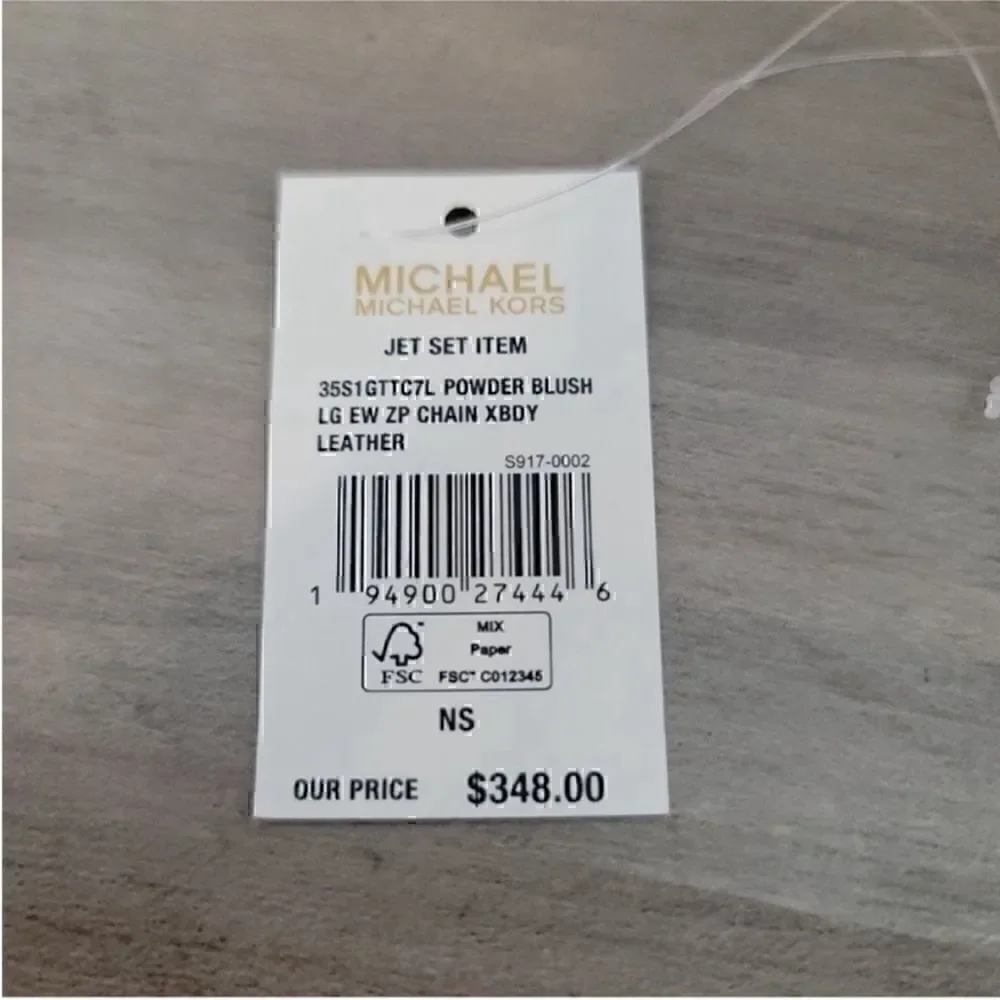 Michael Kors Jet Set Chain Crossbody Pink - Picture 9 of 11